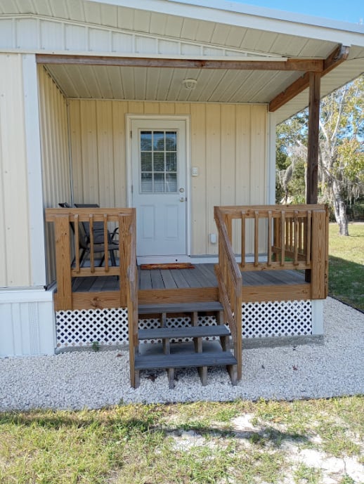 covered porch off master bedroom